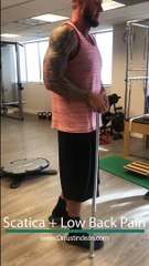 Severe Low Back Pain and Sciatica Relieved in 26 minutes!