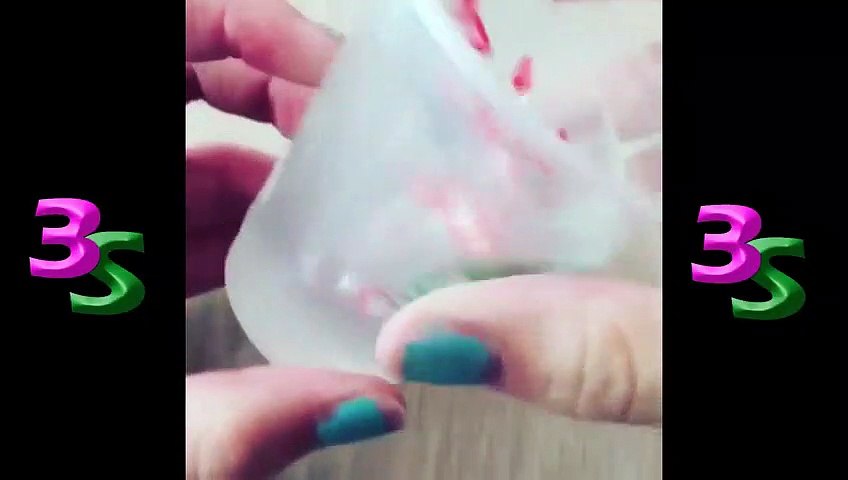It Looks Yummy But Satisfying Starbucks Slime Videos and It Feel You Relaxing #16
