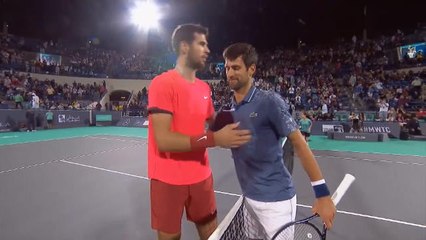 Djokovic reaches Mubadala final after Khachanov win