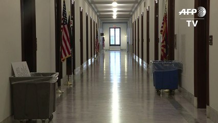 Congress empty as US government shutdown continues