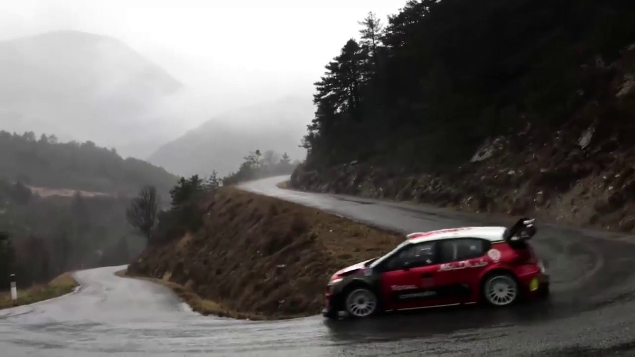 Rally Monte Carlo 2019 Test Day 2 - Sébastien Ogier - Julien Ingrassia - Citroën C3 WRC