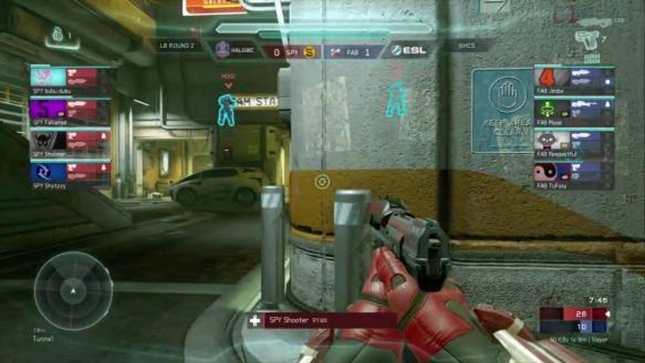 Sneaky backstab by shooter