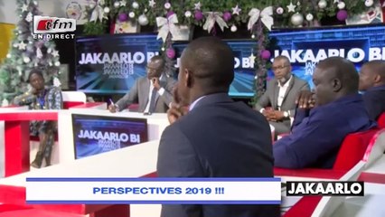 REPLAY - Jakaarlo Bi - Invités : NICOLAS , ALASSANE SENE & DJIBRIL - 28 Décembre 2018 - Partie 2