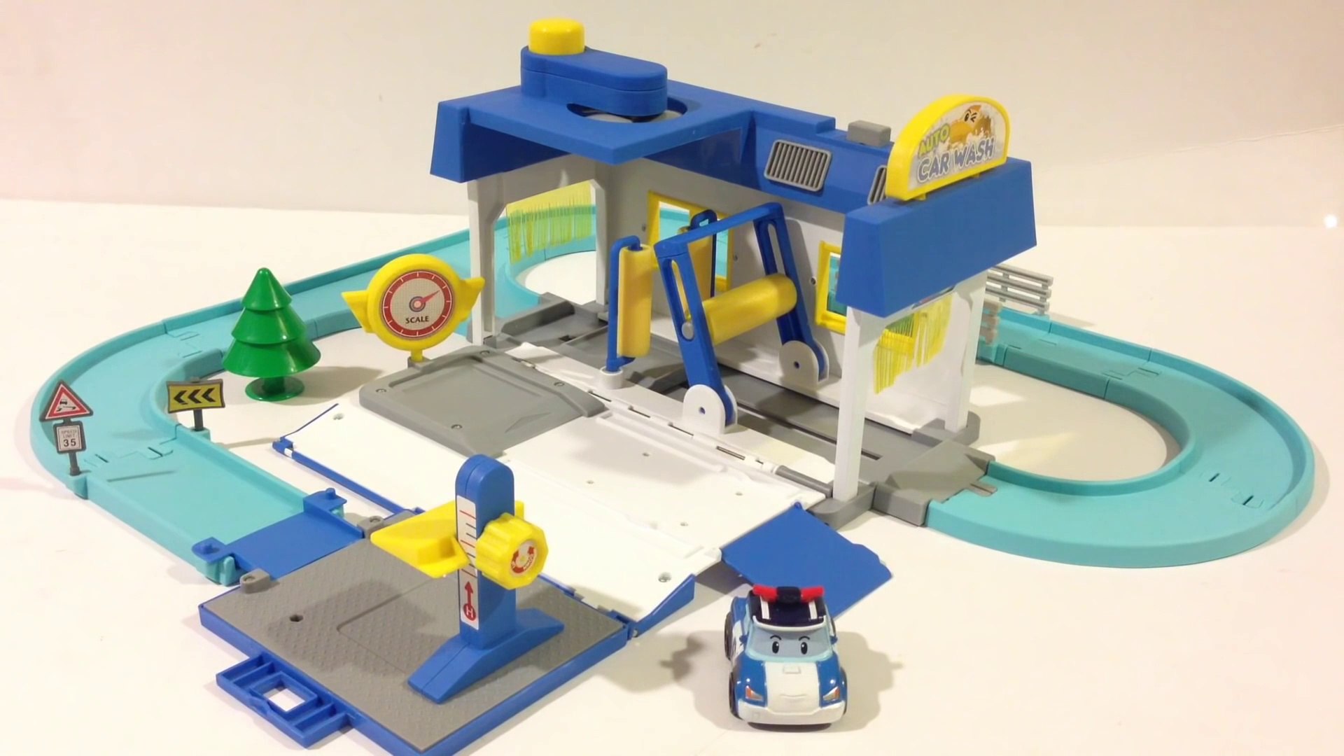 robocar poli car wash playset