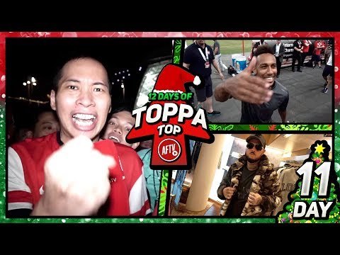 Aubameyang Greets AFTV In Singapore!! | 12 Days Of Toppa Top! Day 11 Ft Lumos, DT & Troopz