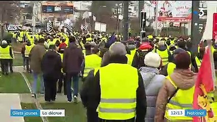 "Gilets jaunes" : la mobilisation en forte baisse