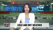 Cold spell continues nationwide, while dry air warning is issued in major cities