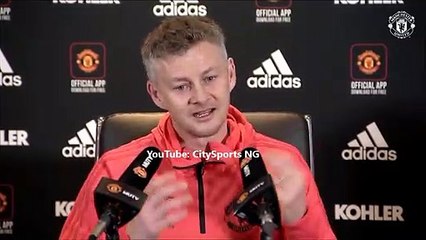 Manchester United vs Bournemouth Ole Gunnar Solskjaer's pre-match conference