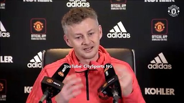 Manchester United vs Bournemouth Ole Gunnar Solskjaer's pre-match conference