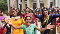 Transgender community holds protest opposing Transgender Persons Bill | OneIndia News