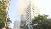 Massive fire breaks out in under-construction building near Kamala Mills in Mumbai | OneIndia News