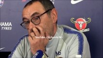 Chelsea vs Crystal Palace: Maurizio Sarri Pre Match Press Conference