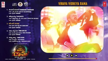 Rama Loves Sita Song - Mass song - vinaya vidheya Rama - Ramcharan - Kiara advani - Boyapati sreenu