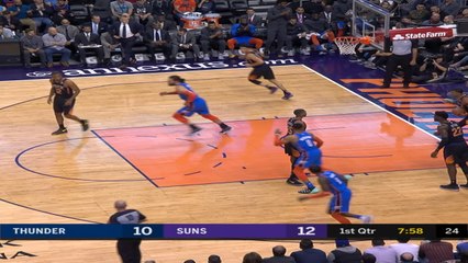 Oklahoma City Thunder at Phoenix Suns Raw Recap