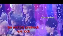 BLACKPINK AT ADIDAS WINTER NIGHT EVENT AND HOW LISA LOCK EYES WITH BTS JUNGKOOK