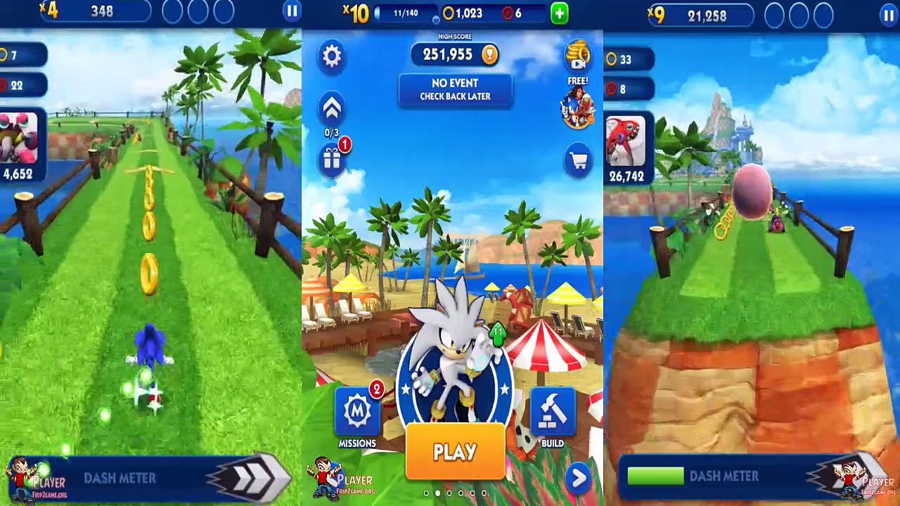 Sonic Dash KNUCKLES Android Gameplay Vs Sonic Dash SONIC Android Gameplay Vs Sonic Dash AMY ROSE Android Gameplay