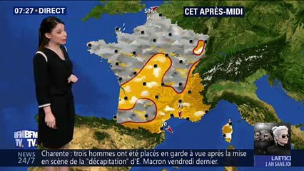 La météo pour ce samedi 29 décembre 2018