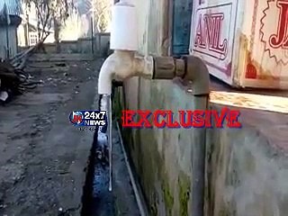 Coldest night minus - 6 degree Celsius Water tapes frozen