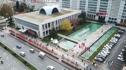 Belediye Seçimleri Öncesi Havadan Görüntülerle İbb Binası