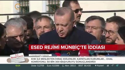 Suriye ordusu Münbiç'e girdi