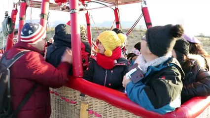 Pamukkale'de balon turlarına yoğun ilgi - DENİZLİ