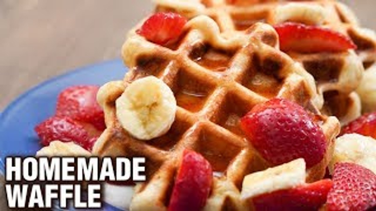 Homemade Waffle Recipe - How To Make Waffles Fr...