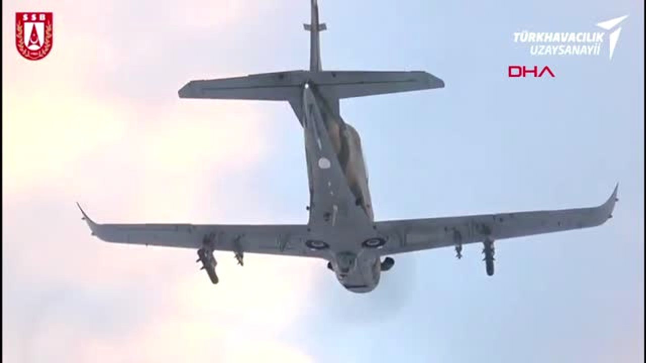 Hürkuş-C Kendi Koruma Sistemleri ile Uçuşta