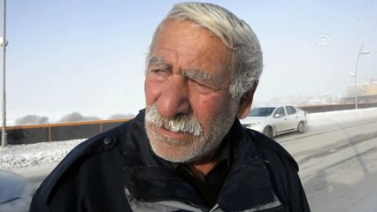 Vatandaşların kaşı kirpiği buz tuttu - ARDAHAN