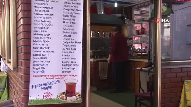 Bu Çay Ocağında Sigarayı Bırakanlara Çay Ücretsiz