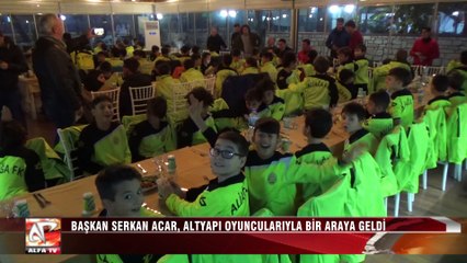 Başkan Serkan Acar, Altyapı Oyuncularıyla Bir Araya Geldi