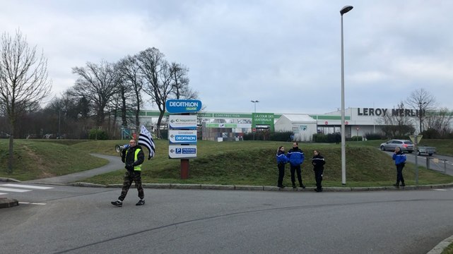 A Betton près de Rennes, les gilets jaunes lèvent le camp