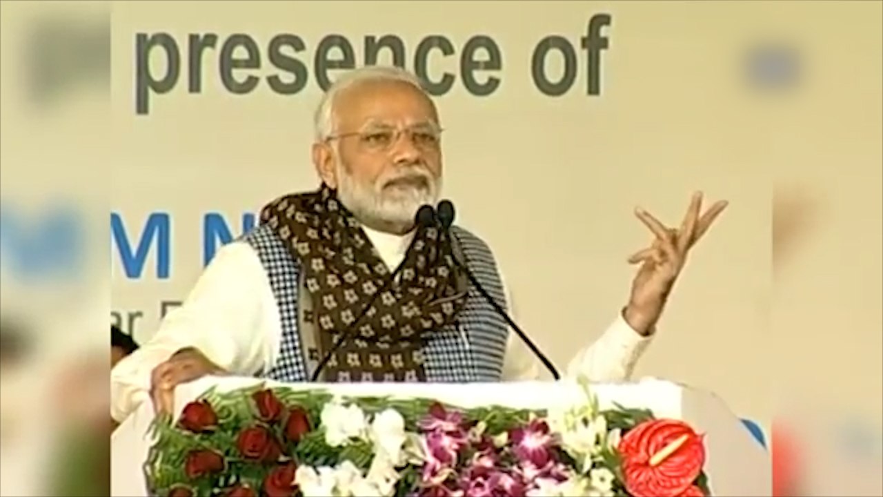 PM Modi attacks Congress on loan waiver promise, calls it a ‘cruel joke'