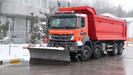 Bolu Dağı'nda kar yağışı başladı