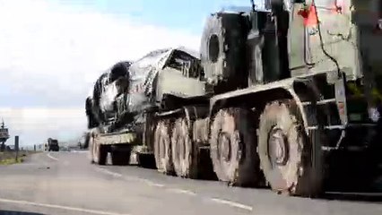 Suriye sınırına askeri sevkiyat - HATAY