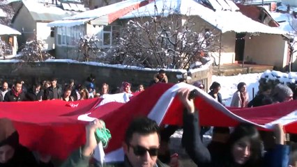 Terörden temizlenen bölgede doğa yürüyüşü - HAKKARİ