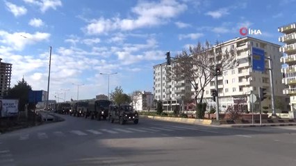 Kilis'ten Münbiç'e Askeri Sevkiyat