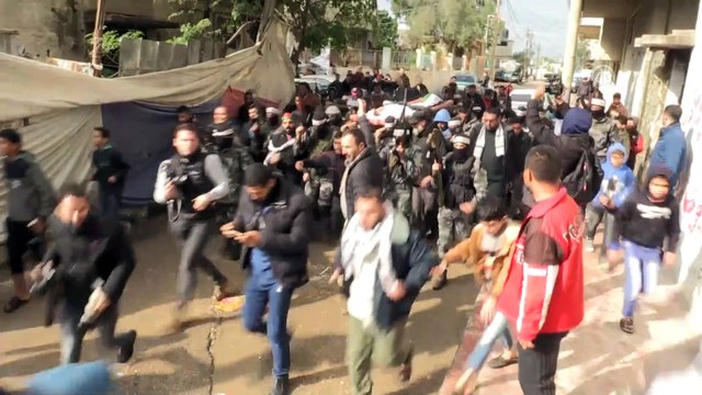 Gazze şehidini uğurladı - GAZZE