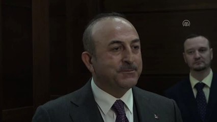 Çavuşoğlu - Lavrov Ortak Basın Toplantısı (1) - Moskova
