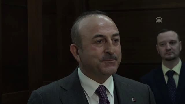 Çavuşoğlu - Lavrov Ortak Basın Toplantısı (1) - Moskova