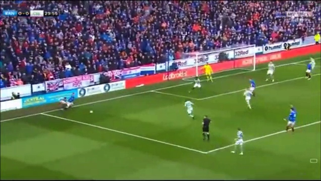 Ryan Jack Goal - Rangers 1-0 Celtic