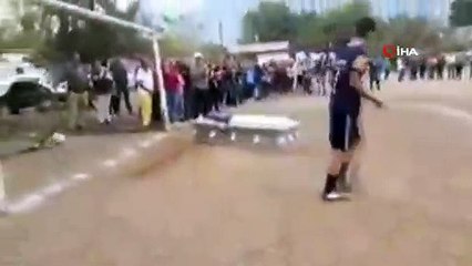 Son golünü tabutta attı