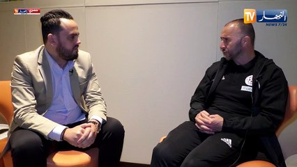 بلماضي : " أتمنّى أن يكون مكان إجراء الكان في جنوب إفريقيا !! "