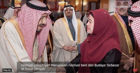 Puan Maharani Harumkan Indonesia Di Festival Janadriyah Saudi Arabia