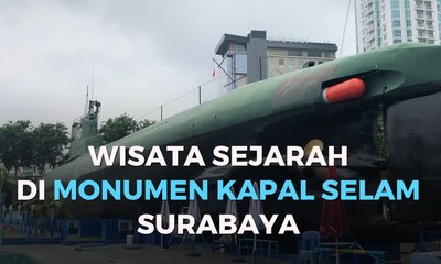 Wisata Sejarah di Monumen Kapal Selam Surabaya