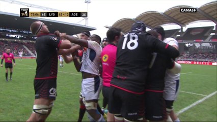 TOP14 - 13ème journée : Lyon / Agen : Les esprits s'échauffent !