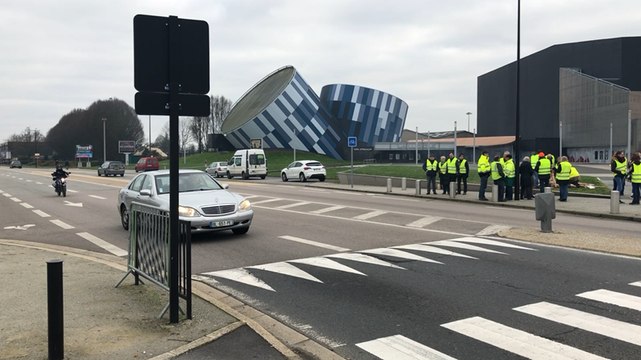 Rassemblement de Gilets jaunes à Alençon samedi 29 décembre