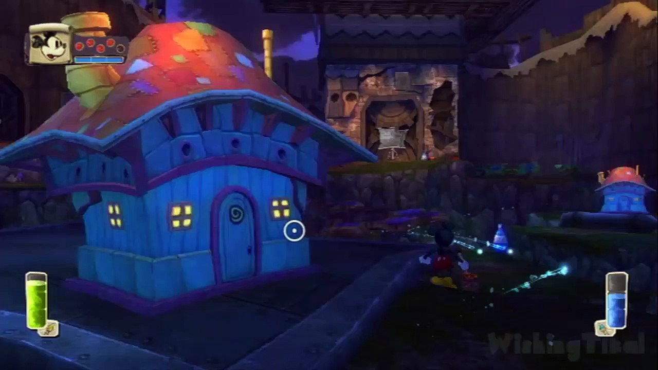 disney-epic-mickey-walkthrough-part-3-wii-world-of-gremlins-boss-clock-tower-no