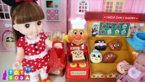 Baby Doll Oven Pizza Hamburger Set Ice Cream Kitchen Play Toy Soda