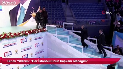 Binali Yıldırım: "Her İstanbullunun başkanı olacağım"