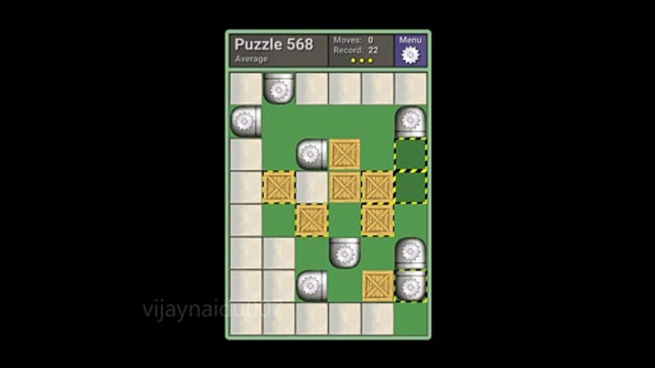 PUSHING MACHINE PUZZLE AVERAGE 568 SOLUTION